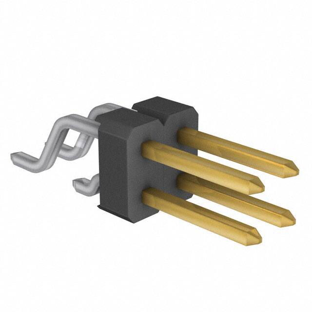 961204-5900-AR-TP 3M  Embases à broches mâles